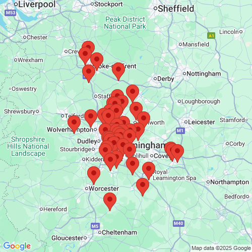 Map of Recent Inspections