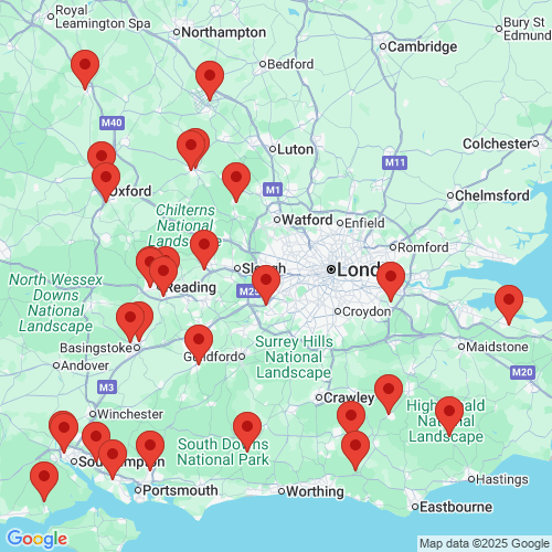 Map of Recent Inspections
