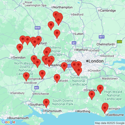 Map of Recent Inspections