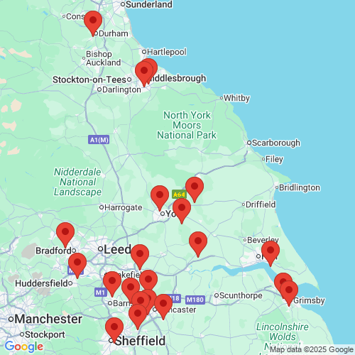 Map of Recent Inspections