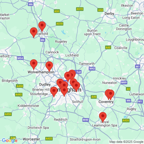 Map of Recent Inspections
