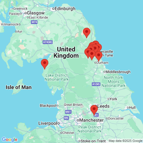 Map of Recent Inspections