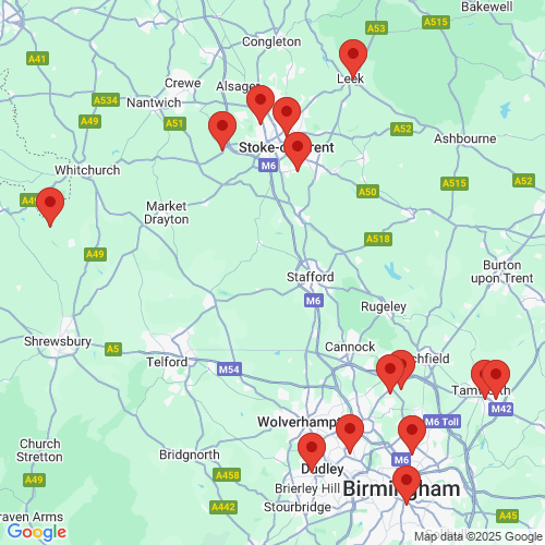 Map of Recent Inspections