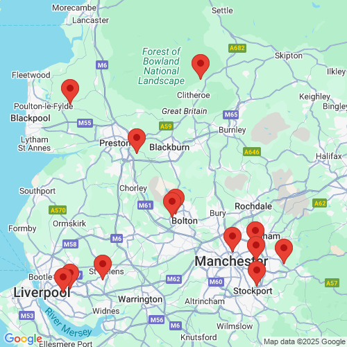 Map of Recent Inspections
