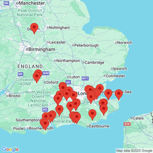 Map of Recent Inspections