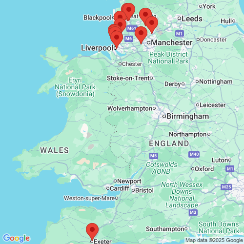 Map of Recent Inspections