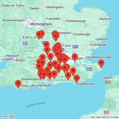 Map of Recent Inspections