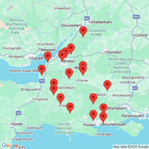 Map of Recent Inspections