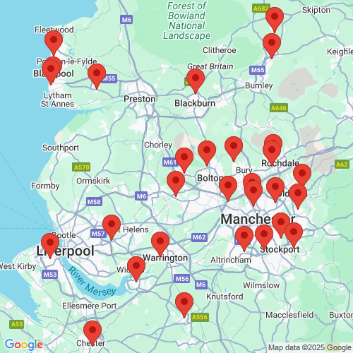 Map of Recent Inspections