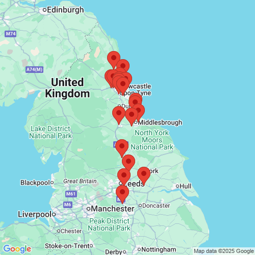 Map of Recent Inspections