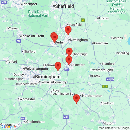 Map of Recent Inspections