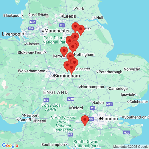 Map of Recent Inspections