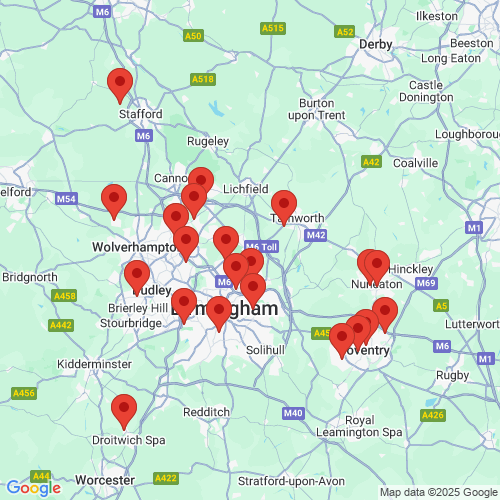 Map of Recent Inspections