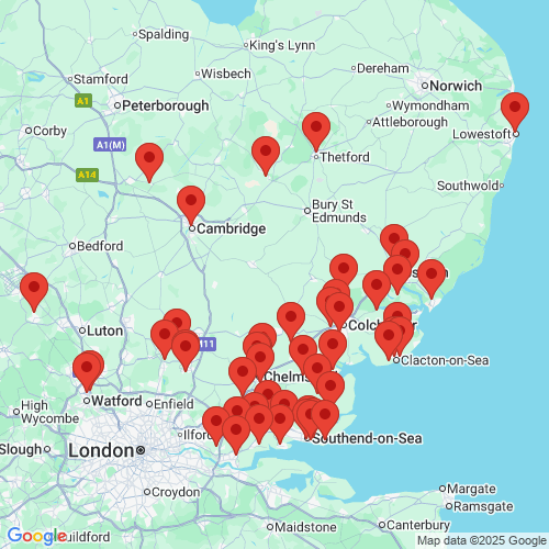 Map of Recent Inspections