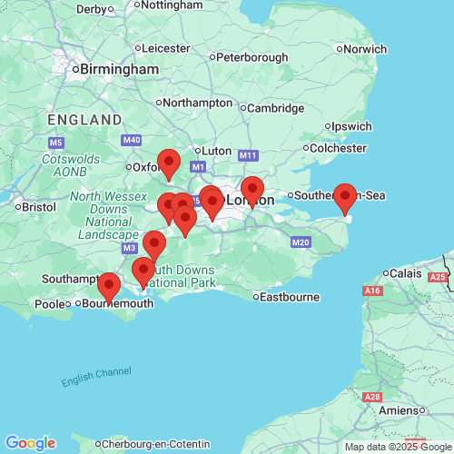 Map of Recent Inspections