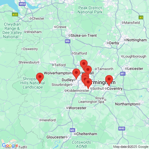 Map of Recent Inspections