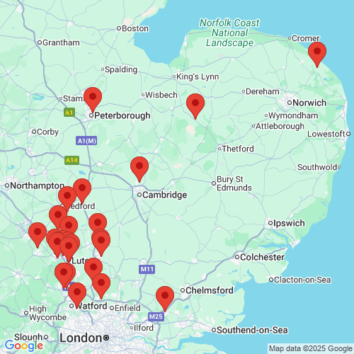 Map of Recent Inspections