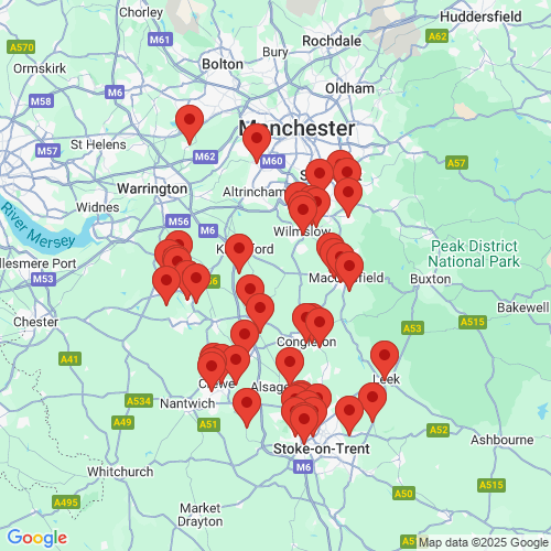 Map of Recent Inspections
