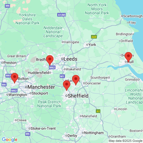 Map of Recent Inspections