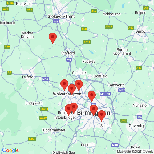 Map of Recent Inspections