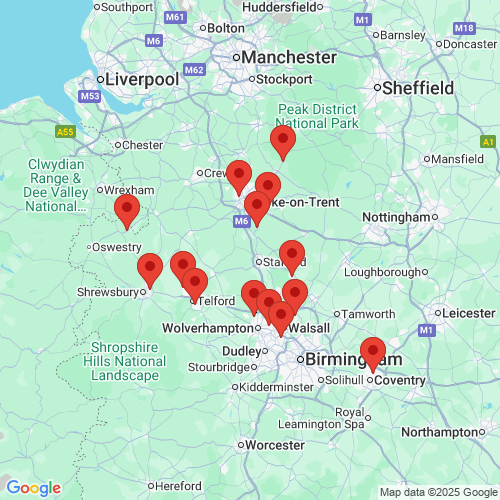 Map of Recent Inspections