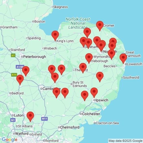 Map of Recent Inspections