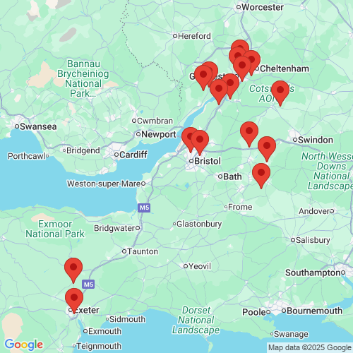 Map of Recent Inspections