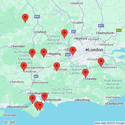 Map of Recent Inspections