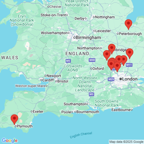 Map of Recent Inspections