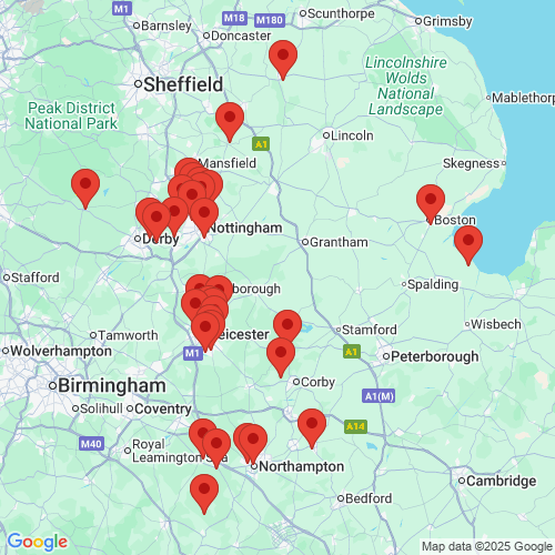 Map of Recent Inspections