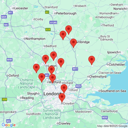 Map of Recent Inspections