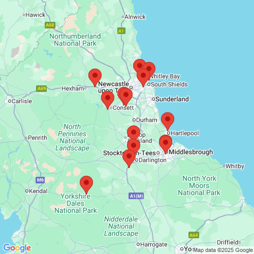 Map of Recent Inspections