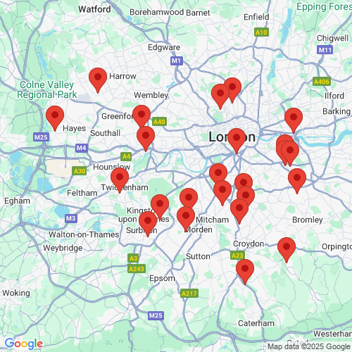 Map of Recent Inspections