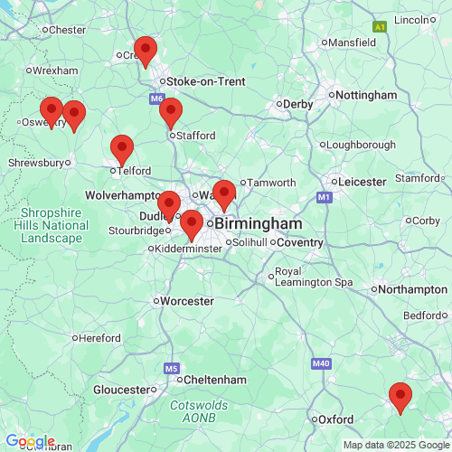Map of Recent Inspections