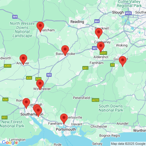 Map of Recent Inspections