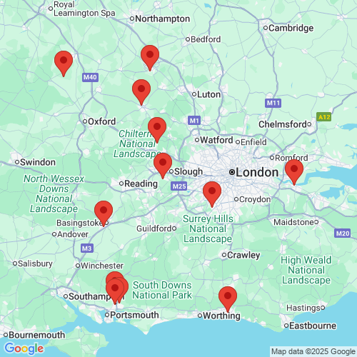 Map of Recent Inspections