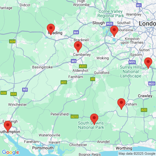 Map of Recent Inspections