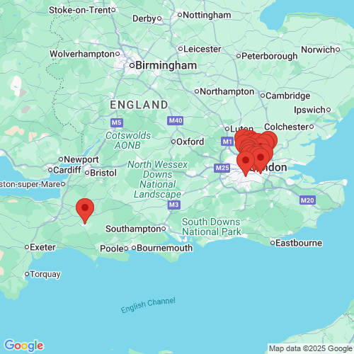 Map of Recent Inspections