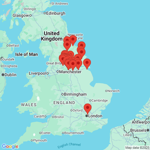 Map of Recent Inspections