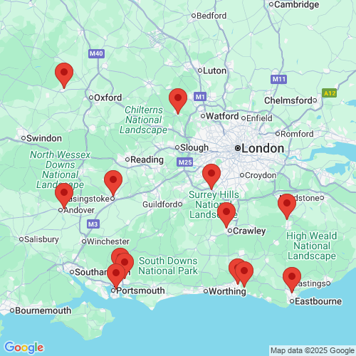 Map of Recent Inspections