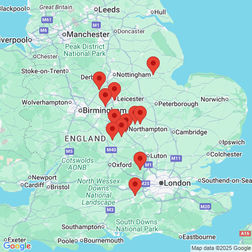 Map of Recent Inspections