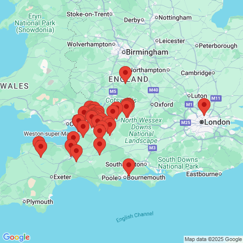 Map of Recent Inspections