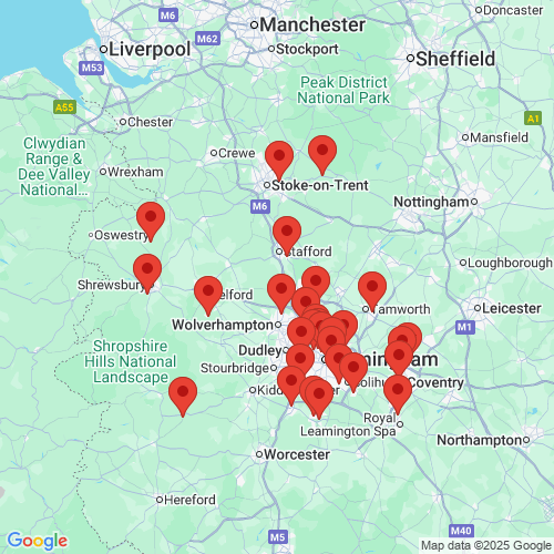 Map of Recent Inspections