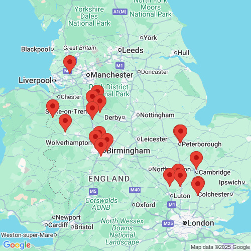 Map of Recent Inspections