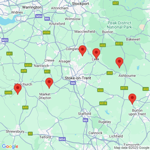 Map of Recent Inspections
