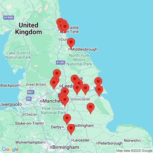 Map of Recent Inspections