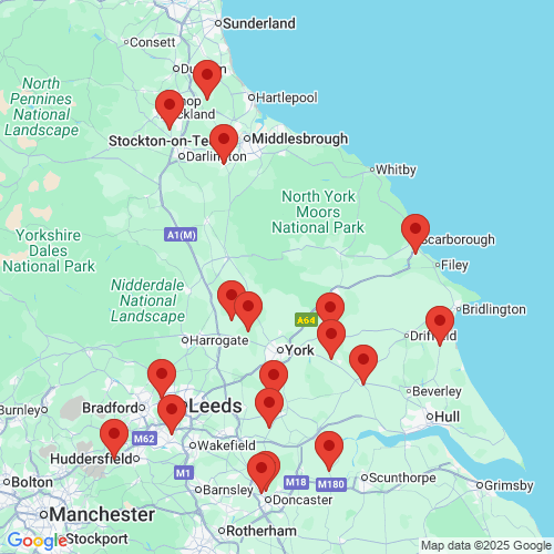 Map of Recent Inspections