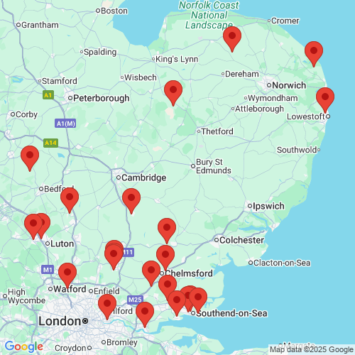Map of Recent Inspections