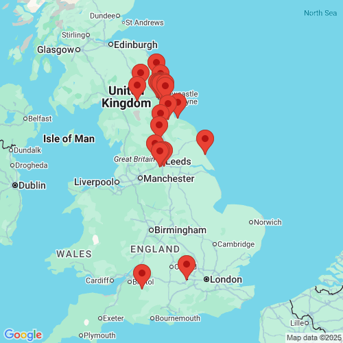 Map of Recent Inspections