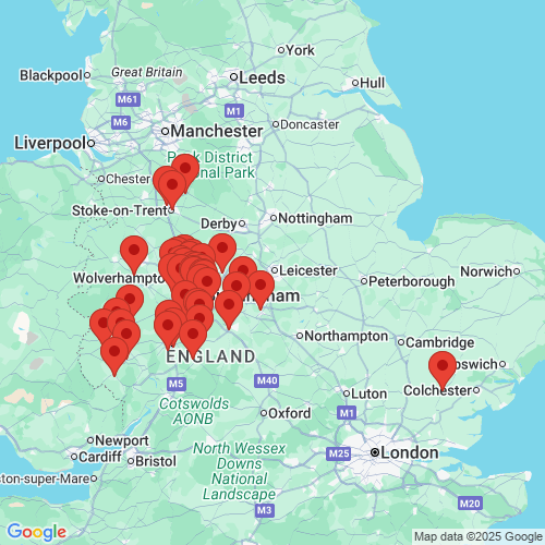 Map of Recent Inspections